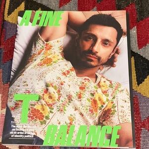 T The New York Times Style Magazine Riz Ahmed Men’s Fashion September 7, 2025